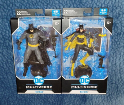 Batman & Batgirl   Batman: The Three Jokers - 7'' Action Figures   McFarlane Toys