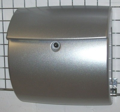 BURG-WÄCHTER Kunststoff Briefkasten KIEL SILBER II mit Zeitungsfach NEU + OVP