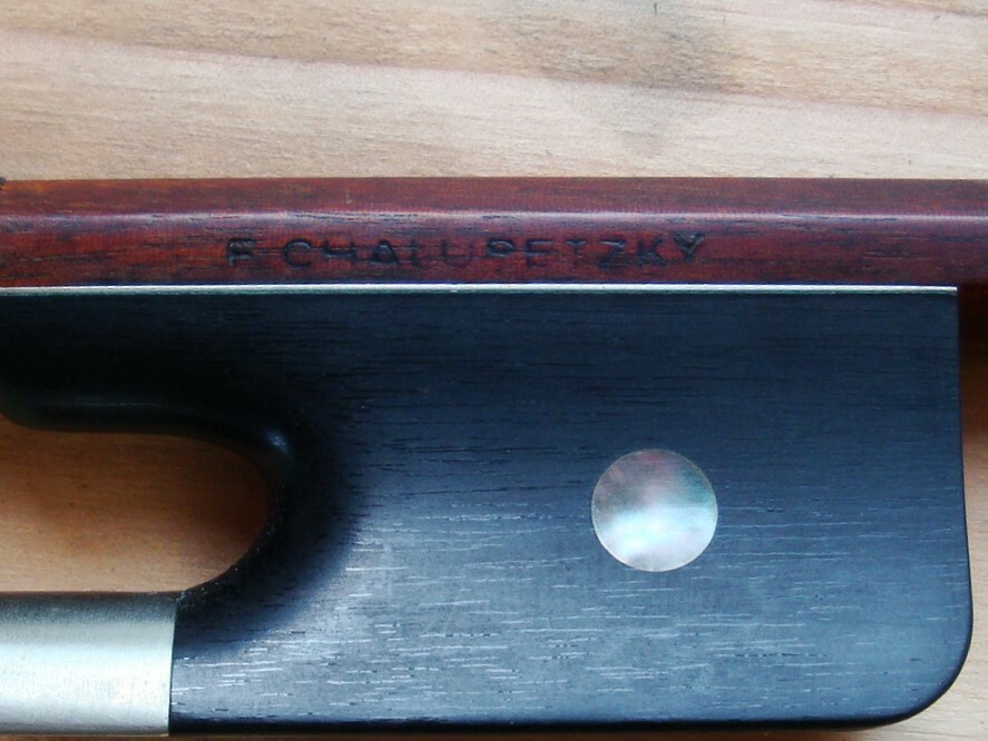 Seltener Cello - Bogen mit BRANDSTEMPEL 