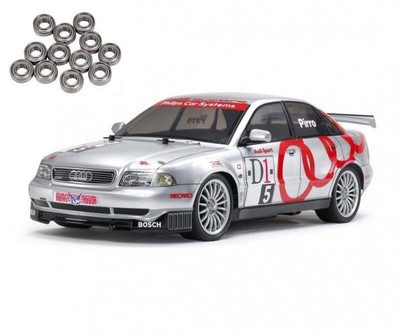 Tamiya Audi A4 Quattro Touring TT-01E 4WD 1/10 Kit inkl. Kugellager 300047414KU