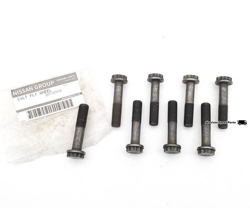 NEW GENUINE Nissan S15 SR20DET Flywheel Bolt Set of 8 Dual