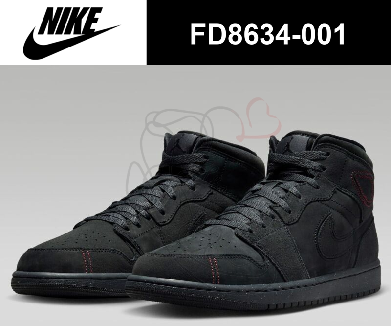 シューズ(男性用) Jordan 1 Mid SE Craft \"Dark Smoke Grey\" Nike Air Jordan 1 Mid SE Craft Dark Smoke Grey FD8634-001