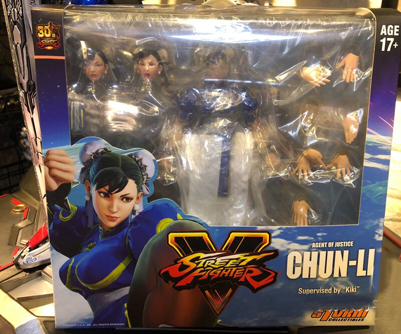 Storm Toys Street Fighter V Chun-Li Blue 30th Anniversary