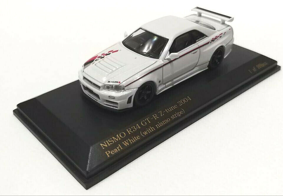 INNO64 1:64 Nissan Skyline GT-R R34 Z-TUNE Full Carbon Black