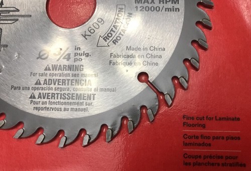 SKIL Flooring Blade 4 3/8”  40 Teeth Laminate 75540