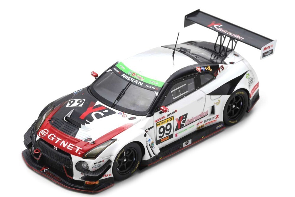 Nissan GT-R Nismo GT3 Winner 24h Fuji 2018, 1:43 Spark | eBay