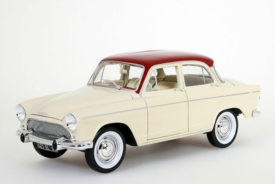 Simca P60 Montlhery 1961 elfenbein/rot 1:18 Norev 185720