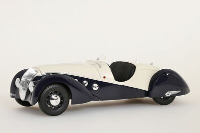 Peugeot 302 Darl Mat Roadster 1937 dunkelblau/creme 1:18 Norev 184705