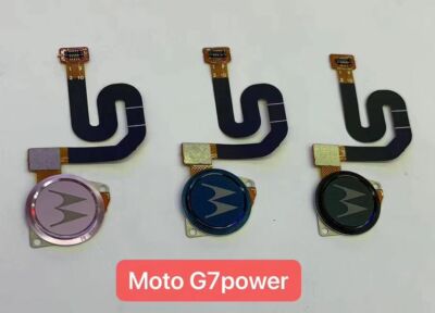 For Motorola Moto G7 Power Home Button Return Key Fingerprint Sensor Flex Cable