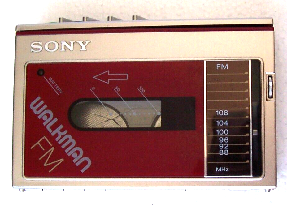 WM-F10 Ⅱ SONY　カセットプレイヤー WM-F10 Ⅱ SONY カセットプレイヤー