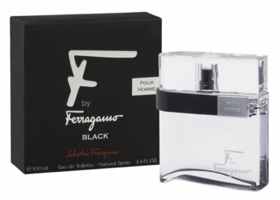 SALVATORE FERRAGAMO F BY FERRAGAMO BLACK EDT POUR HOMME SPRAY 3.4