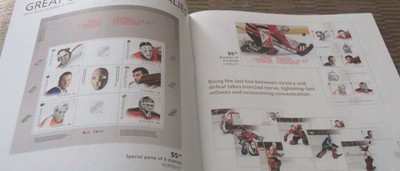 Canada Post Details Magazine-Nov 2015 Vol XXIV No.9 Great Canadian Goalies