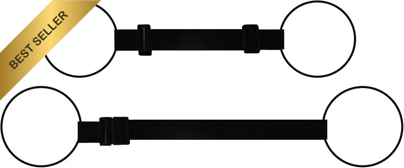 2Pcs Luggage Connector Straps for Suitcases, Adjustable Elastic Luggage Belts fo