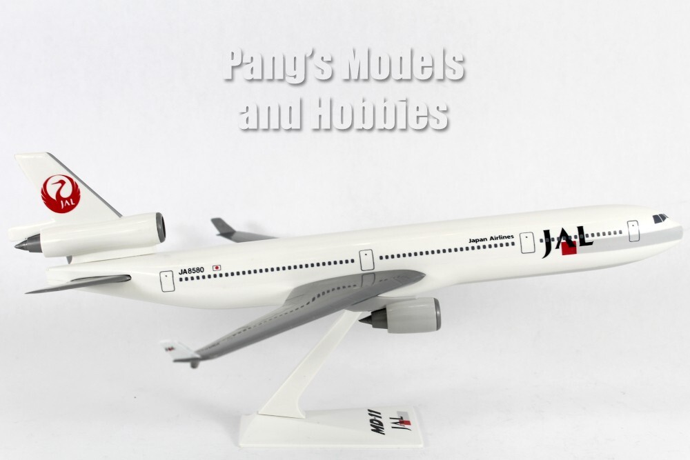 JAL マクドネル・ダグラスMD11 1/200 飛行機模型 McDonnell Douglas MD-11 Japan Airlines - JAL 1/200 Scale