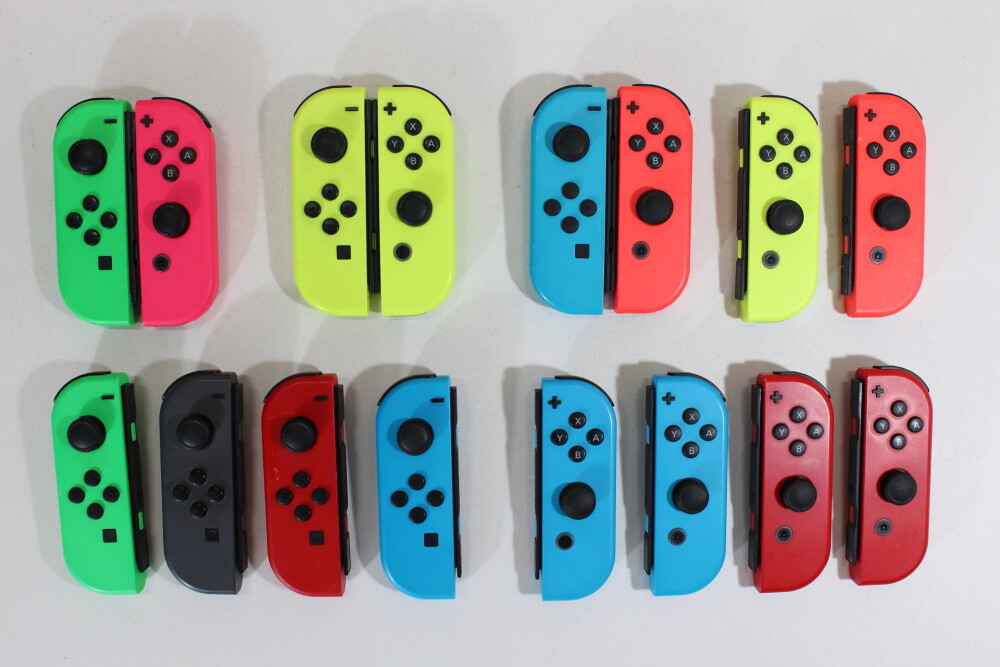 NintendoSwitch本体(joycon左右欠品) 任天堂 純正品 Joy-Con(L) ネオンブルー ジョイコン本体