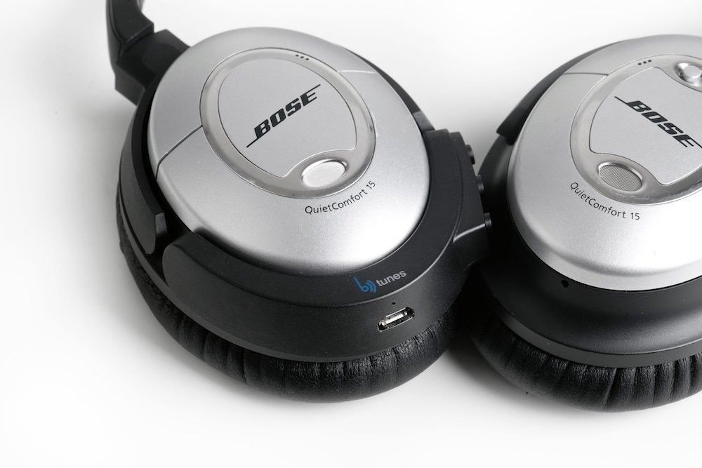 BTunes Wireless Bluetooth Adapter for Bose Quiet Comfort 15 Headphones open box