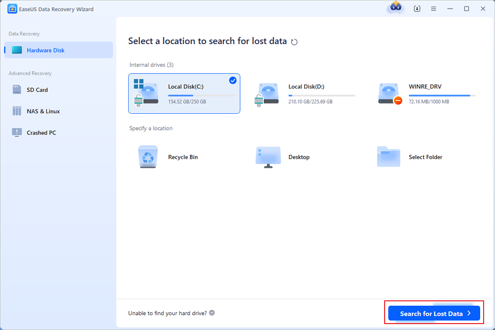 EaseUS Data Recovery Wizard Professional Full Version 19.3.5