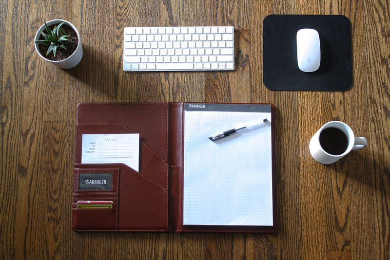 Armiger Executive Bonded Leather Professional Business Document and Card Holder