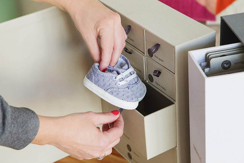 Baby Keepsake Box - Newborn Gift – Pregnancy Shower - Memory Box- Personalized -