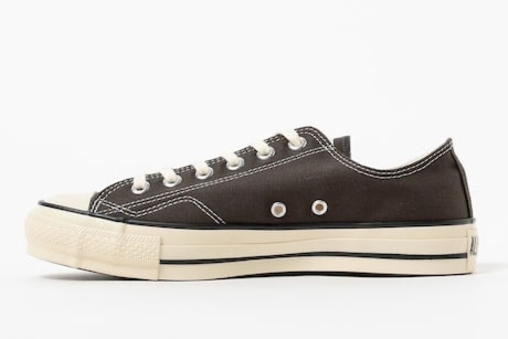 Pre-owned Converse Beams  Canvas All Star J 80s Ox Bm Charcoal 31311630 Men's Size In Gray