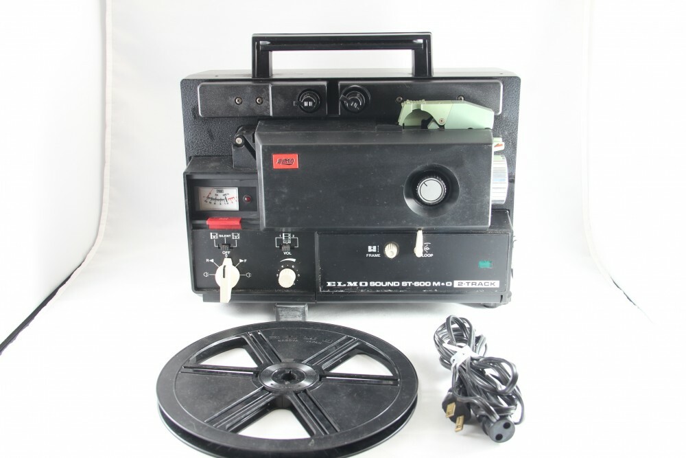 【8ミリ映写機】エルモ ELMO ST-600D ELMO ST-600 2-Track 8mm Sound Movie Projector #658 | eBay