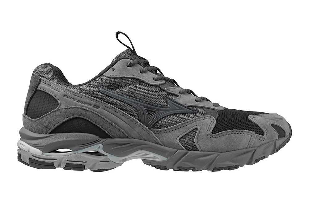 Pre-owned Mizuno Slow Steady Club ×  Wave Rider 10 Gray D1gd240301 Men's Size