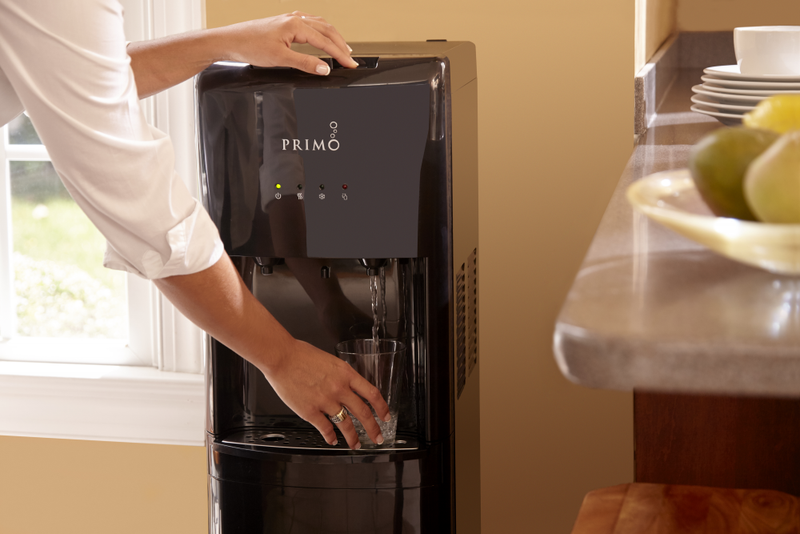 Primo Bottom Loading Hot/Cold Water Dispenser, Black