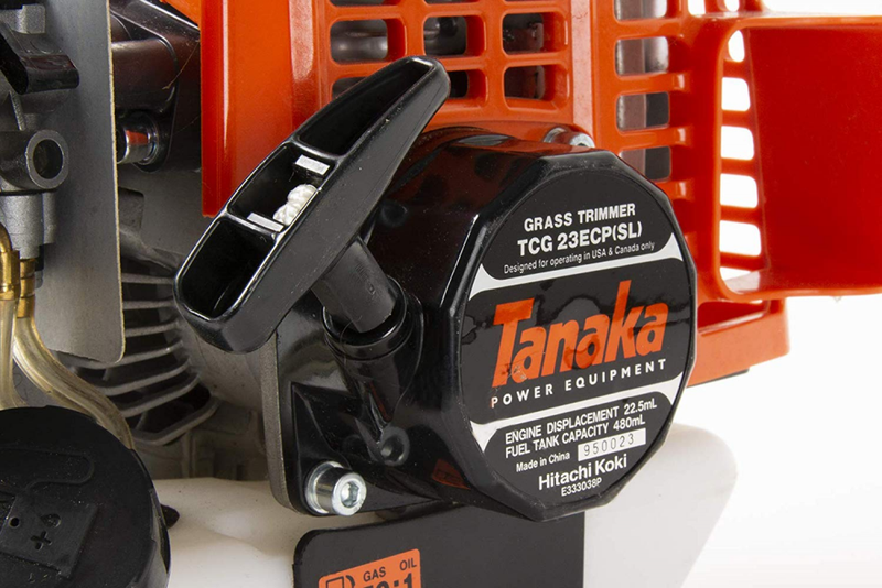 Tanaka TCG23ECPSL 22.5cc 2-Cycle Gas Powered Solid Steel Drive Shaft String Trim