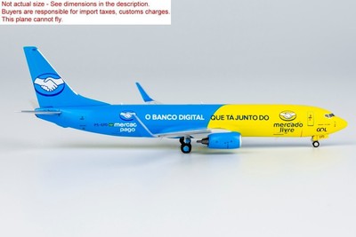 1:400 NG Model Mercado Pago B737-800 BCF PS-GFD Banco Digit 58185 metal plane PP