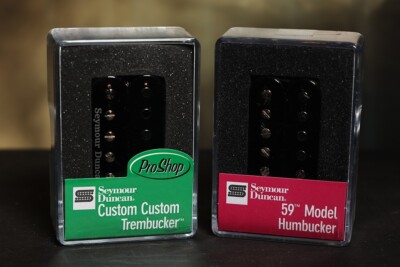SEYMOUR DUNCAN TB-11 Custom Custom SH-1N 4C 59 Humbucker Pickup Set Black