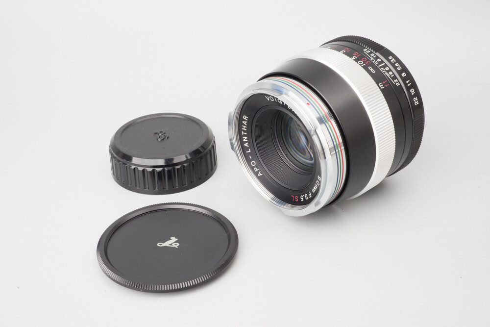 Voigtlander 90mm f/3.5 f3.5 SL APO Lanthar MF Lens, For