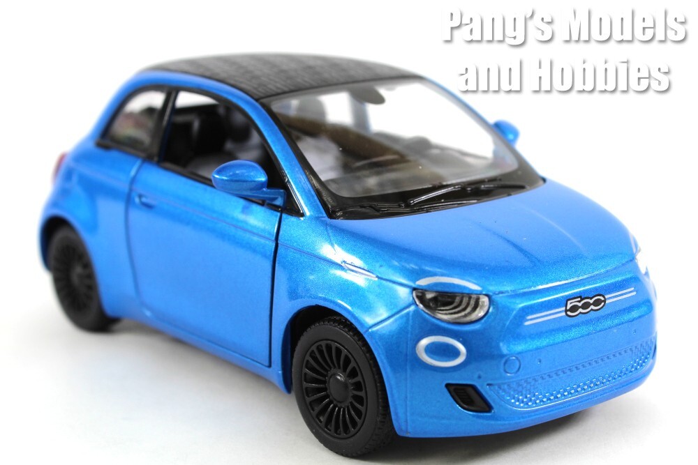 2020 New Fiat 500e 500 1/28 Scale Diecast Model by Kinsmart