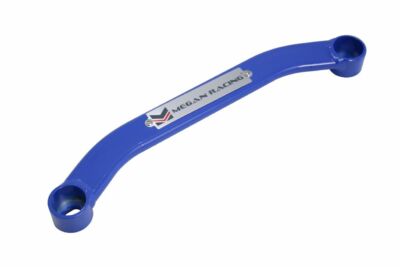 MEGAN 2pc Front + Rear Lower Cross Brace Bar Civic 12-15 4D Sedan ILX 13-15 Blue