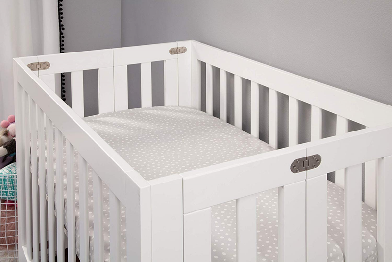 Babyletto Origami Mini Crib, White