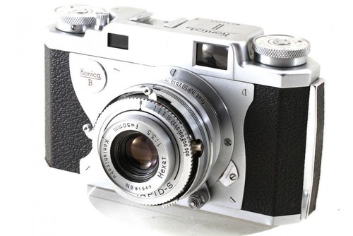 【K24】KONICA konishiroku KONIRAPID-S Vintage!! Konica~KONIRAPID-S Konishiroku 50mm 2.8