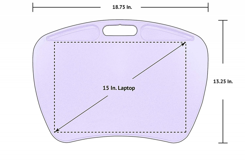 LapGear MyDesk, Purple (Fits up to 15.6
