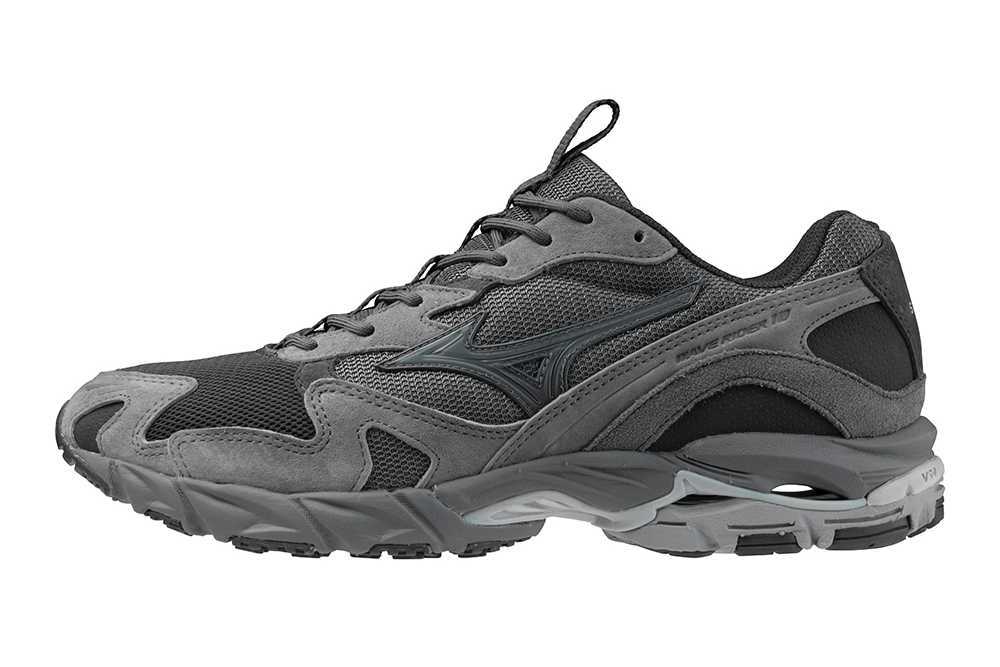 Pre-owned Mizuno Slow Steady Club ×  Wave Rider 10 Gray D1gd240301 Men's Size