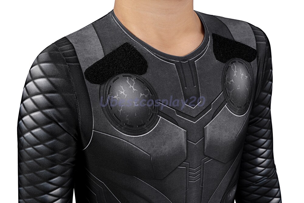 Avengers 3 Infinity War Thor Costume Cosplay Suit Jumpsuit Kids