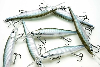 LUCKY CRAFT Lightning Pointer 100DD S - 283 Silver Cheek Ghost Minnow (1qty)