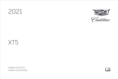 2021 Cadillac XT5 Owners Manual User Guide