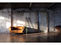 Photography and film Locations, Warehouse studio spaces for hire for photo and film shoots 