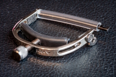 Paige 6-String Guitar Capo - Smoke Black, New!
