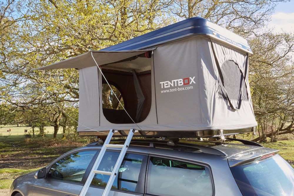 Galaxy Roof Top Tent & Roof Top Tent Folded