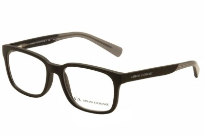 【ヴィンテージ】 Armani Exchange Men's Eyeglasses AX3029 AX/3029 8182 Black