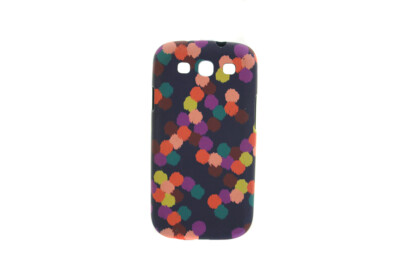 Fossil Новый чехол для телефона Samsung Galaxy S3 с темно-синим принтом Osfa $ 30