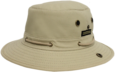 Misty Mountain Cotton Canvas Skipper Sun Hats with Floating Brim