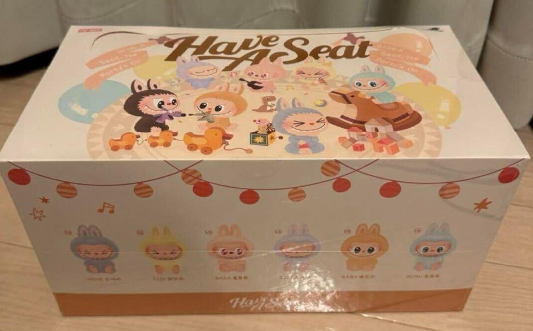 LABUBU THE MONSTERS Have a Seat Series Plush Toy POP MART 6 LABUBU THE MONSTERS Have a Seat Series Plush Toy POP MART 6