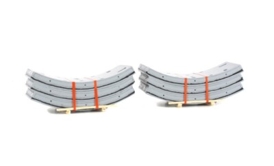 HO Scale Loads - 2256 - CONCRETE TUNNEL SEGMENTS 2 STACKS OF 3