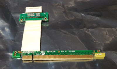 PC card PCI Express x16 to x1 Flexible Connector Cable Riser Card Adapter