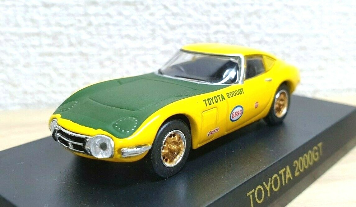 ミニカー TRD2000GT HS063 YE SUPER BRIGTH YELLOW T 1/64 Kyosho TOYOTA 2000GT 2000 GT YATABE SPEED TRIAL RACING